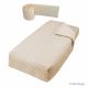 2-teilige Bettgarnitur mit Nestchen Galaxy-beige mit Sternen