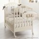 Babybett / Gitterbett Fun mit Bären-Dekor-Ivory Diamonds