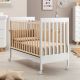 Babybett HOMI-Weiß-Natur