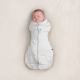 Schlaf- und Pucksack COCOON 2.5 TOG-Grey Marle-0-3 Monate