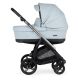Kinderwagen FLOWY Specials (2-in-1-Set) -KP423-Chrome Schwarz Gestell