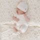 Sommer-Strampler mit Streifen Knitted