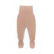 Babyhose mit Füßen aus Bambus-Strick Knitted