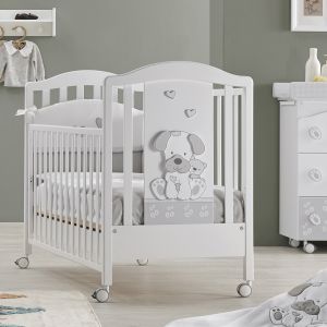 Babybett Jack mit Hunde-Dekor