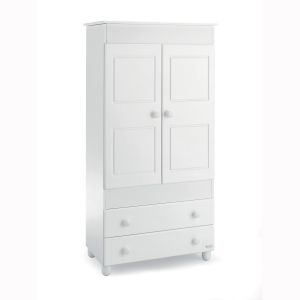 Kinder Kleiderschrank NOA weiß
