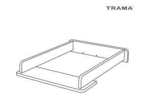 Wickelaufsatz für TRAMA Kommoden