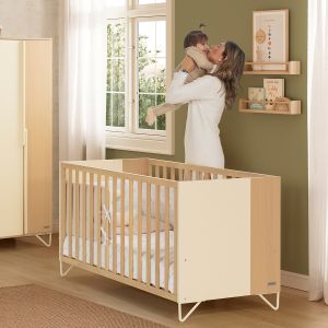 Big Amaia Babybett 140x70 – mitwachsendes Designbett im nordischen Stil