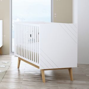 Babybett NUOVA (umbaubar zum Beistellbett)